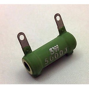 画像: 不燃性塗料抵抗　WMA5W　0.1Ω〜470Ω